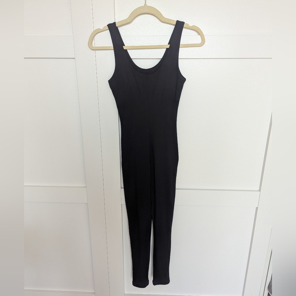 JLUXLABEL Black Alo Double Layer Jumpsuit Size Small - Picture 10 of 10